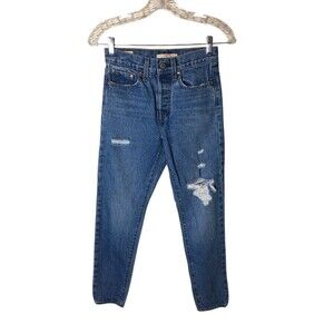 Levi's Premium Jeans Women's Size 24 Blue Denim Wedgie 100% Cotton